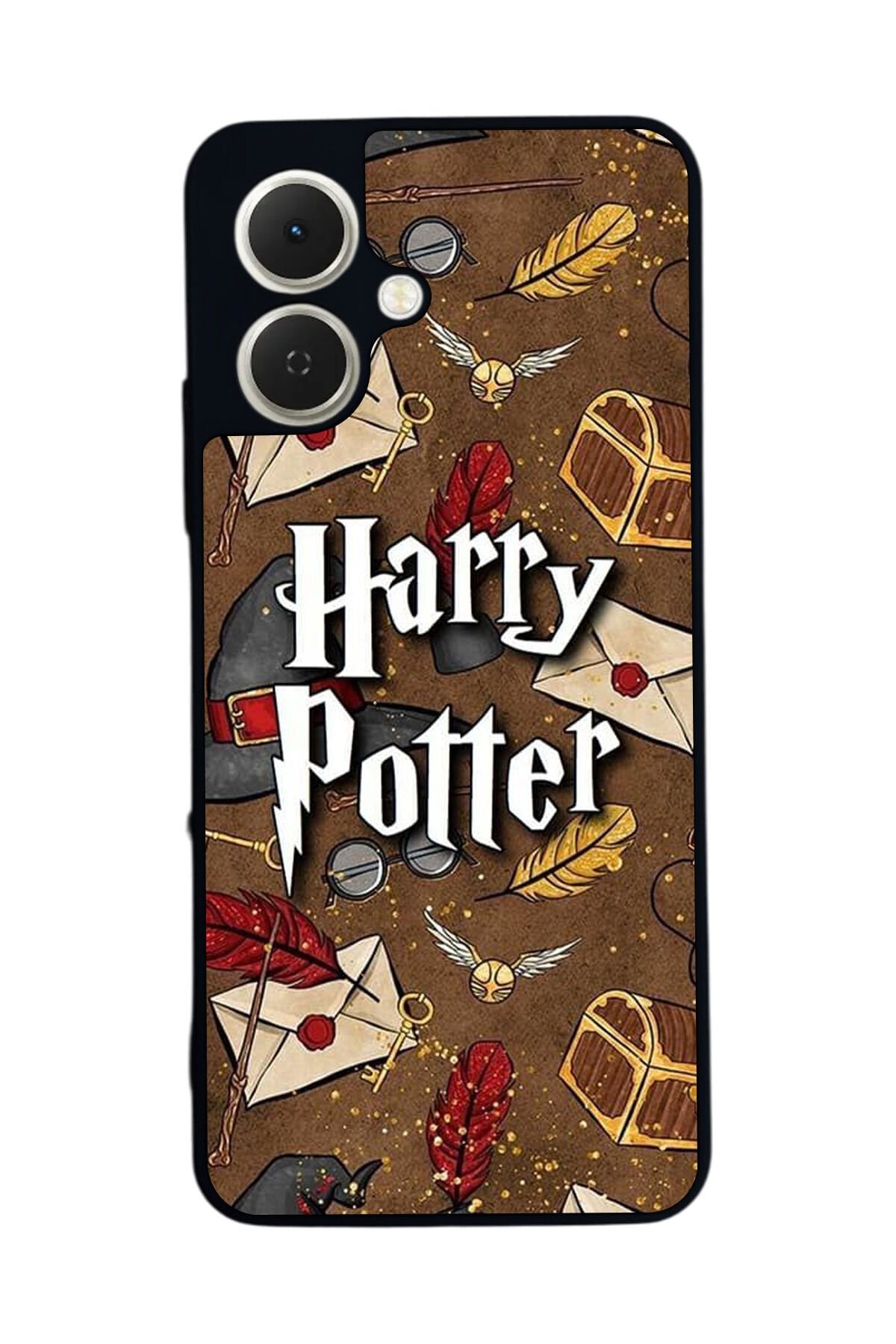 Tecno Spark GO 2 Uyumlu HarryPotter Tasarımlı Glossy Premium Kılıf