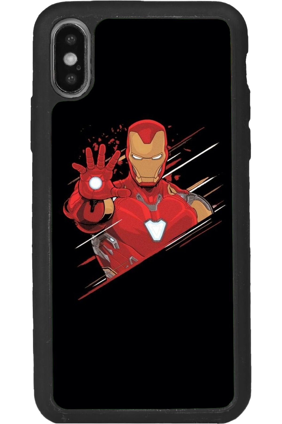 iPhone XS Max Uyumlu Mat Siyah uyumlu Kılıf – Yumuşak Silikon, Koruyucu, Şok Emici Kapak