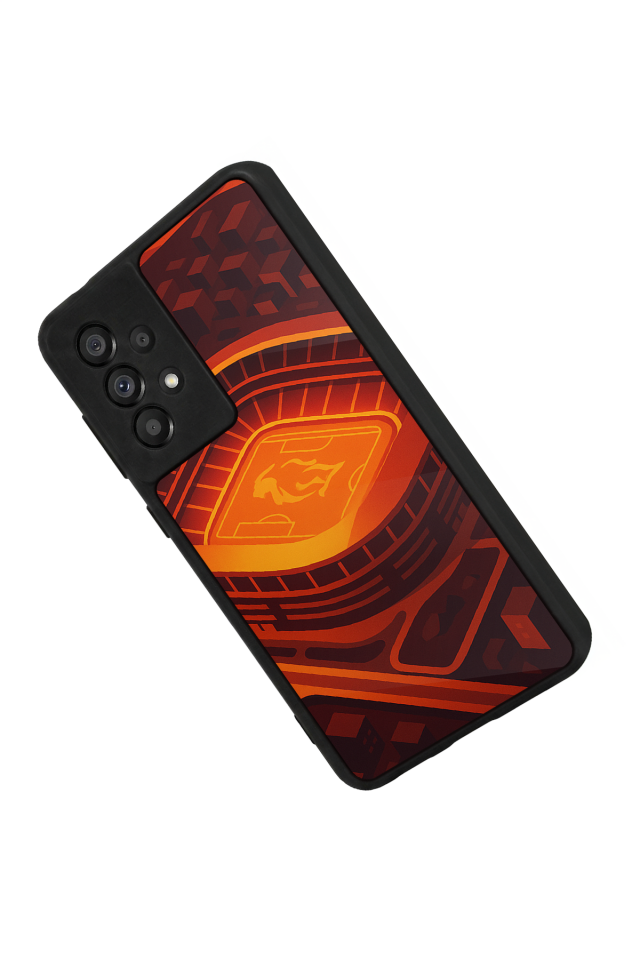 Samsung Galaxy A73 Uyumlu Aslan Tasarımlı Glossy Premium Kılıf