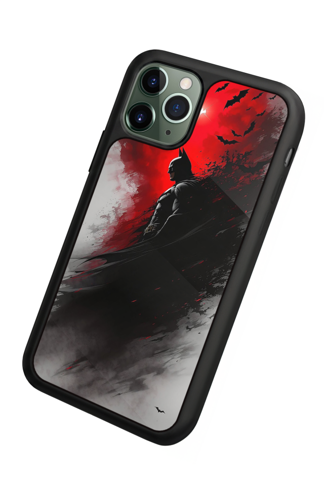 iPhone 11 Pro Max Uyumlu Batman Tasarımlı Glossy Premium Kılıf
