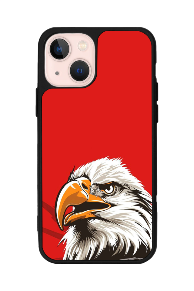 iPhone 15 Uyumlu Besiktas Tasarımlı Glossy Premium Kılıf