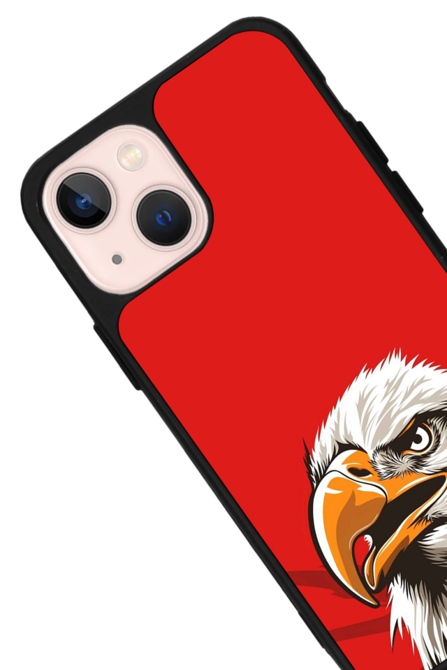 iPhone 15 Uyumlu Besiktas Tasarımlı Glossy Premium Kılıf