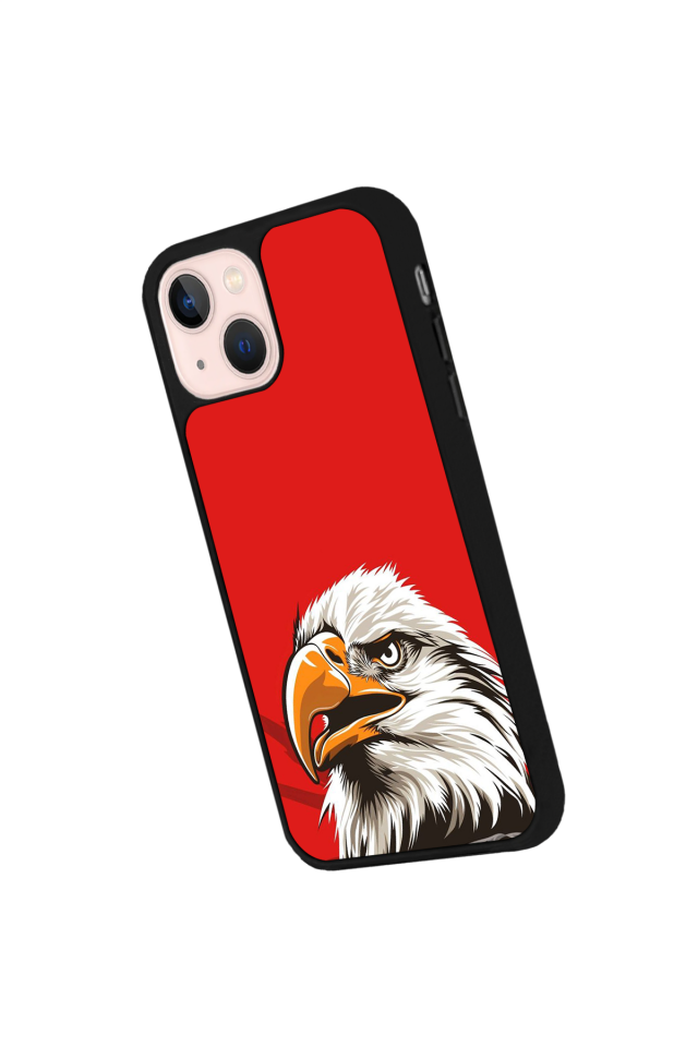 iPhone 15 Uyumlu Besiktas Tasarımlı Glossy Premium Kılıf