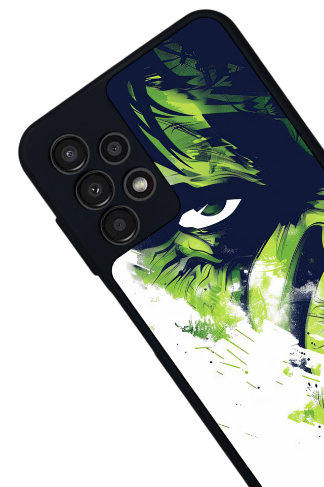 Samsung Galaxy A23 Uyumlu Hulk Tasarımlı Glossy Premium Kılıf
