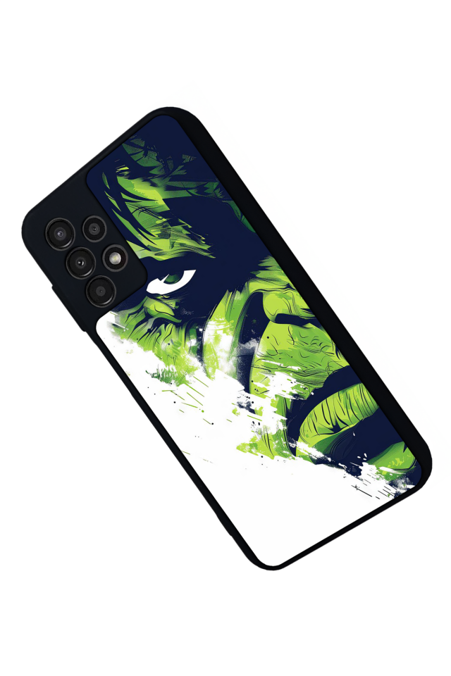 Samsung Galaxy A23 Uyumlu Hulk Tasarımlı Glossy Premium Kılıf