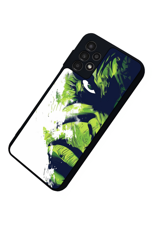 Samsung Galaxy A23 Uyumlu Hulk Tasarımlı Glossy Premium Kılıf