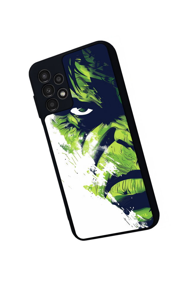 Samsung Galaxy A23 Uyumlu Hulk Tasarımlı Glossy Premium Kılıf
