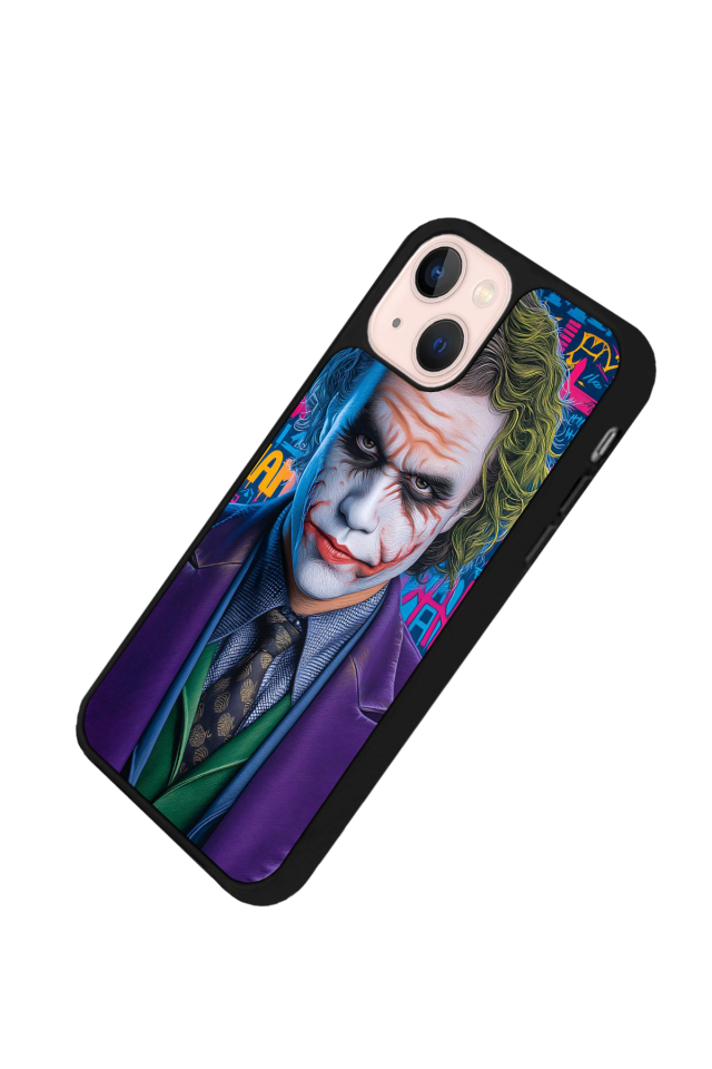 iPhone 13/14 Uyumlu Joker Tasarımlı Glossy Premium Kılıf