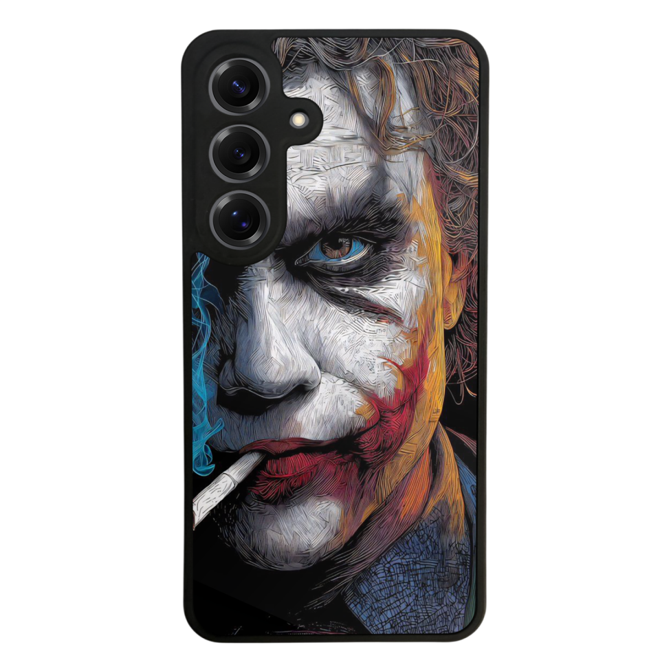 Samsung Galaxy S25 Uyumlu Joker Tasarımlı Glossy Premium Kılıf