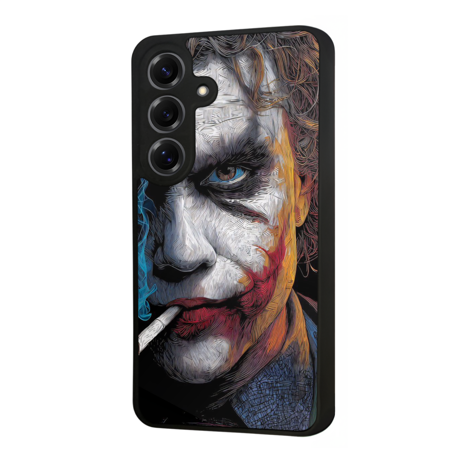 Samsung Galaxy S25 Uyumlu Joker Tasarımlı Glossy Premium Kılıf