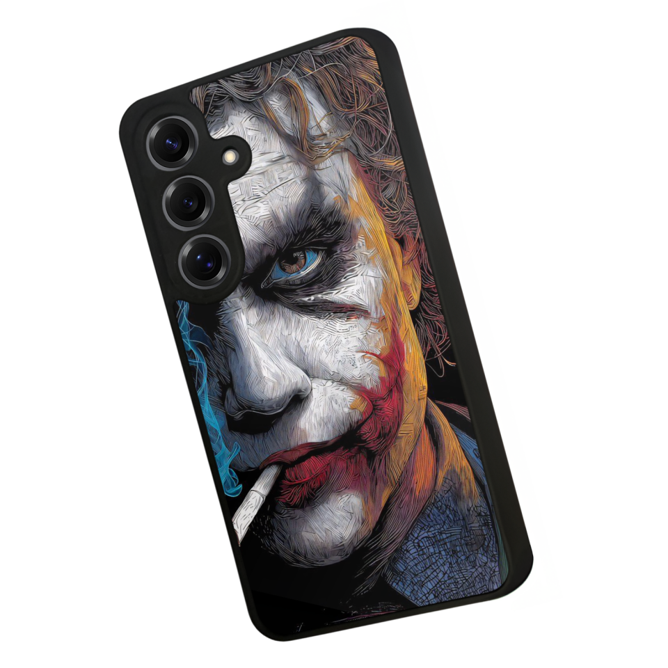 Samsung Galaxy S25 Uyumlu Joker Tasarımlı Glossy Premium Kılıf