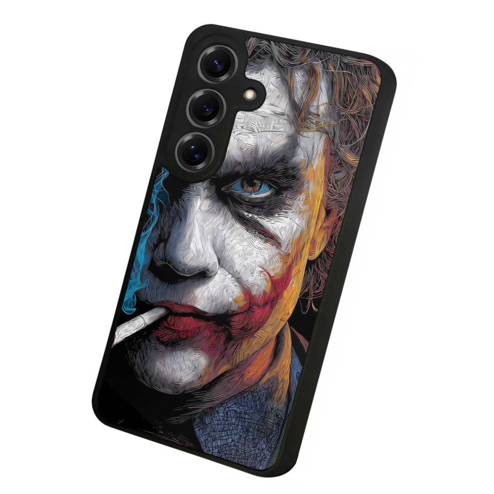 Samsung Galaxy S25 Uyumlu Joker Tasarımlı Glossy Premium Kılıf