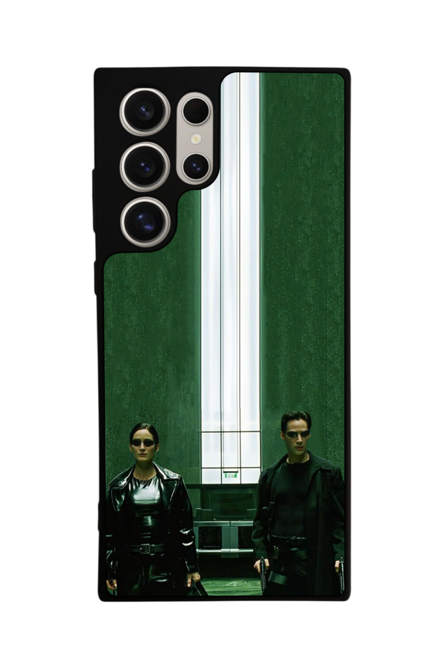 Samsung Galaxy S24 Ultra Uyumlu MatriSamsung Galaxy S24 Ultra Tasarımlı Glossy Premium Kılıf