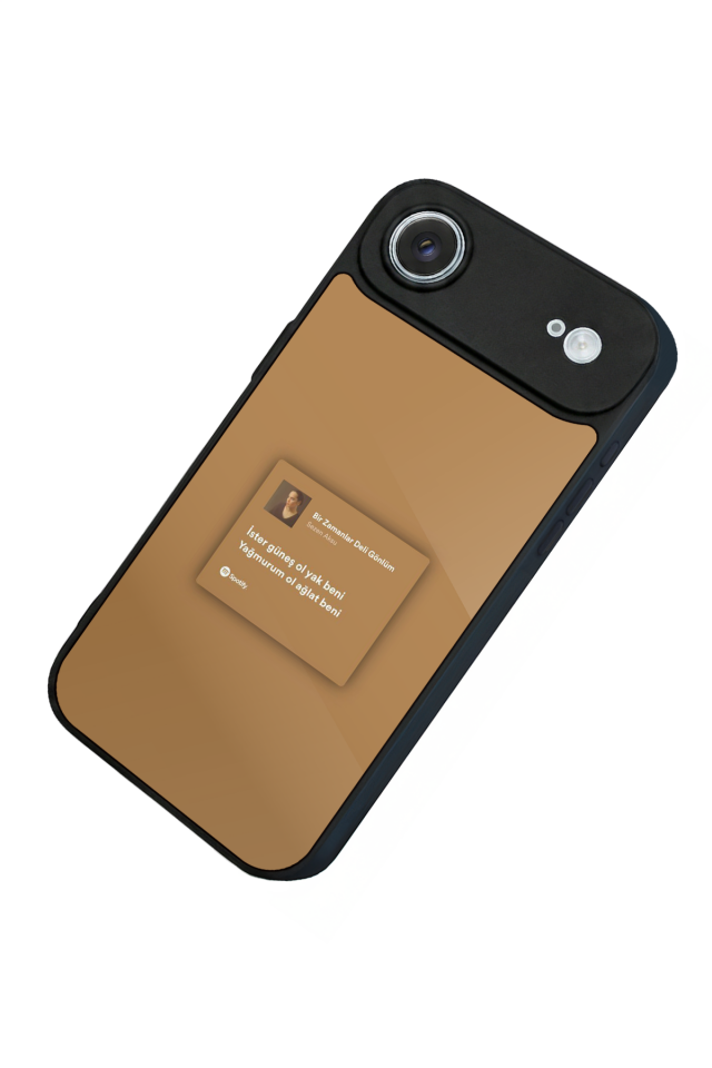 iPhone 17 Air Uyumlu Sarki Sozleri Tasarımlı Glossy Premium Kılıf