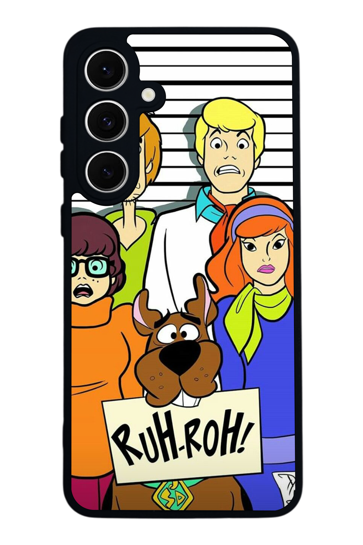 Samsung Galaxy S24 FE Uyumlu Scooby Doo Tasarımlı Glossy Premium Kılıf