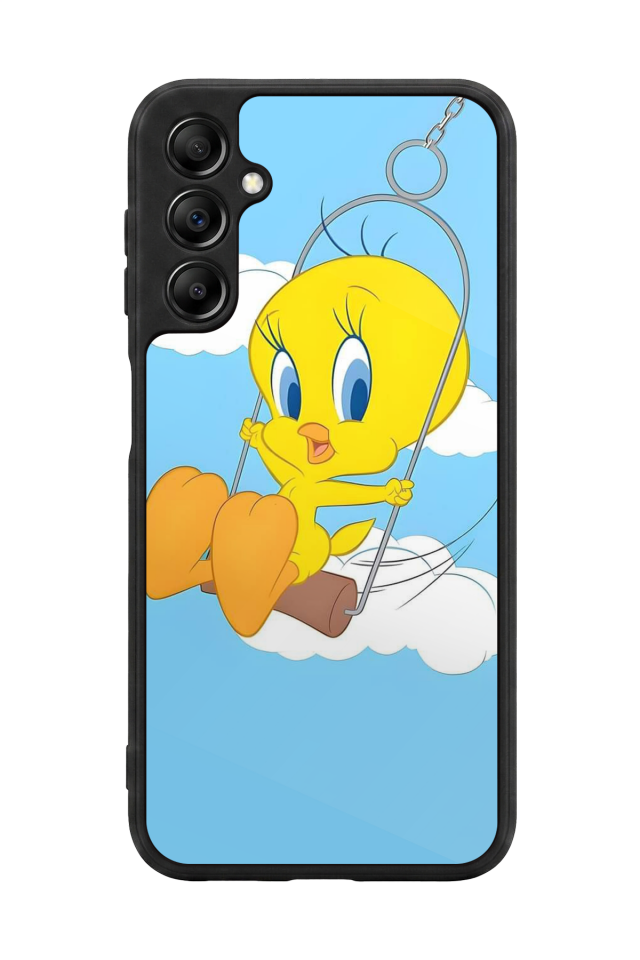 Samsung Galaxy A14 Uyumlu Tweety Tasarımlı Glossy Premium Kılıf