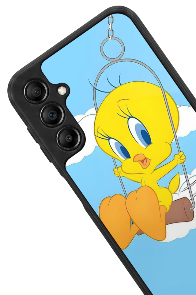 Samsung Galaxy A14 Uyumlu Tweety Tasarımlı Glossy Premium Kılıf