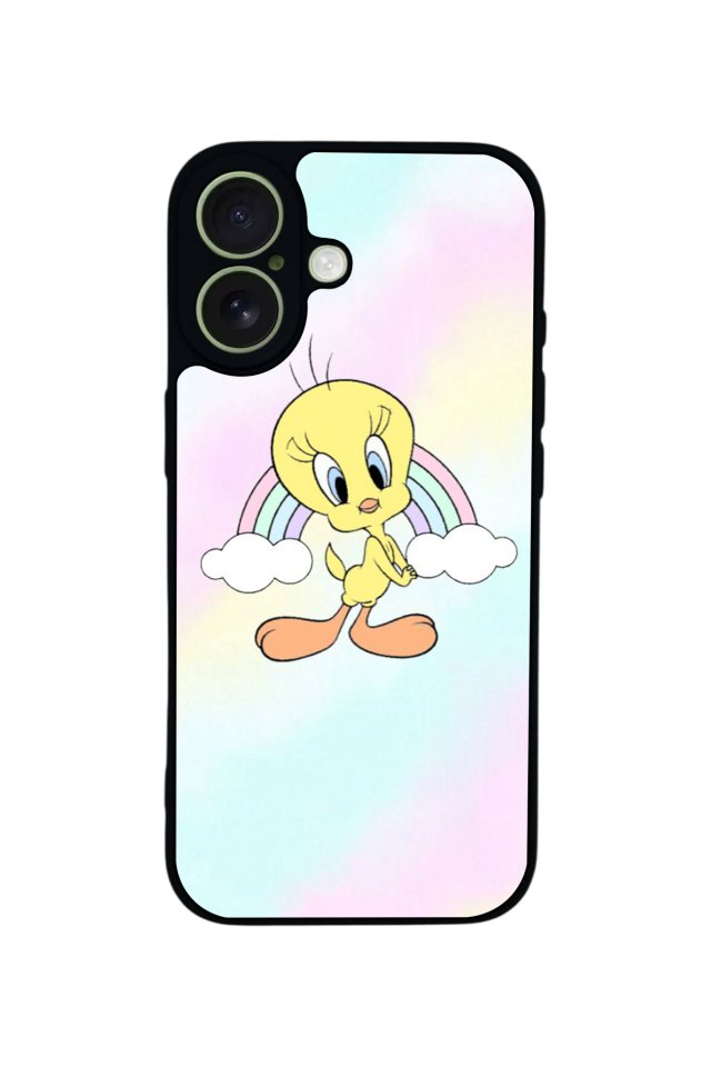 iPhone 17 Uyumlu Tweety Tasarımlı Glossy Premium Kılıf