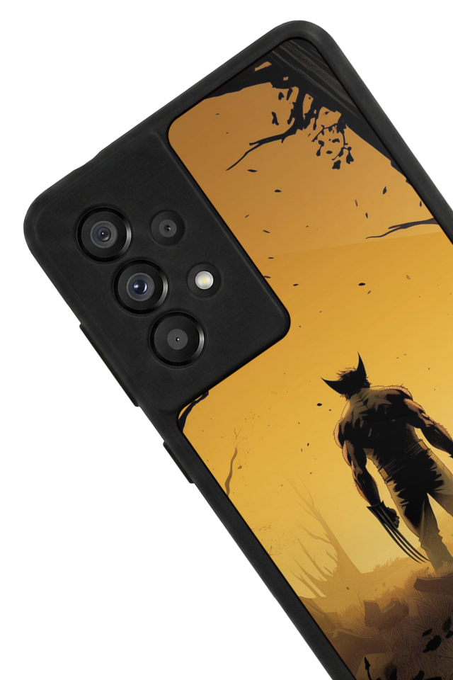 Samsung Galaxy A73 Uyumlu Wolverine Tasarımlı Glossy Premium Kılıf