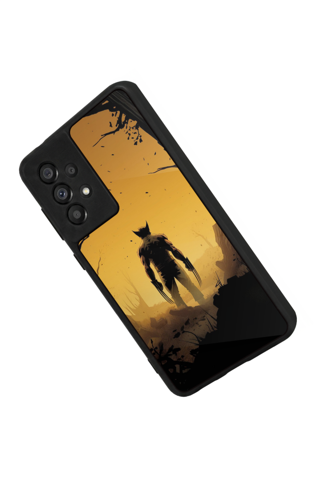 Samsung Galaxy A73 Uyumlu Wolverine Tasarımlı Glossy Premium Kılıf