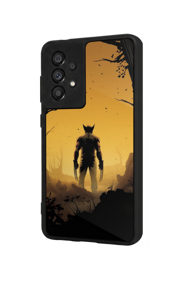 Samsung Galaxy A73 Uyumlu Wolverine Tasarımlı Glossy Premium Kılıf