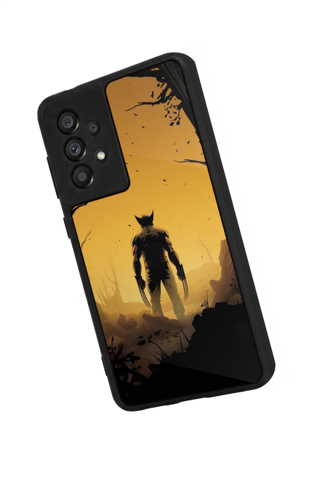 Samsung Galaxy A73 Uyumlu Wolverine Tasarımlı Glossy Premium Kılıf