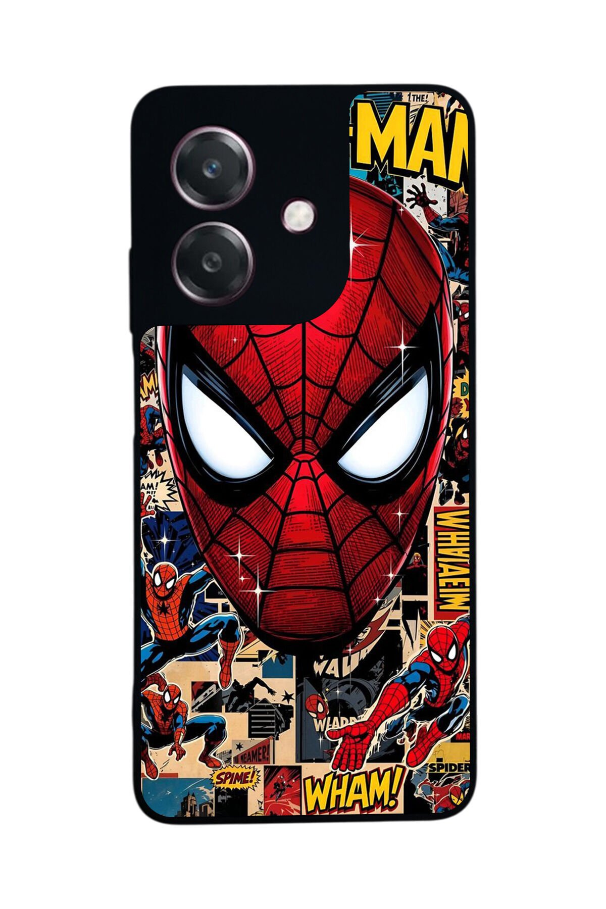 Oppo A3 5G Uyumlu Spider Man ( Örümcek Adam ) Tasarımlı Glossy Premium Kılıf