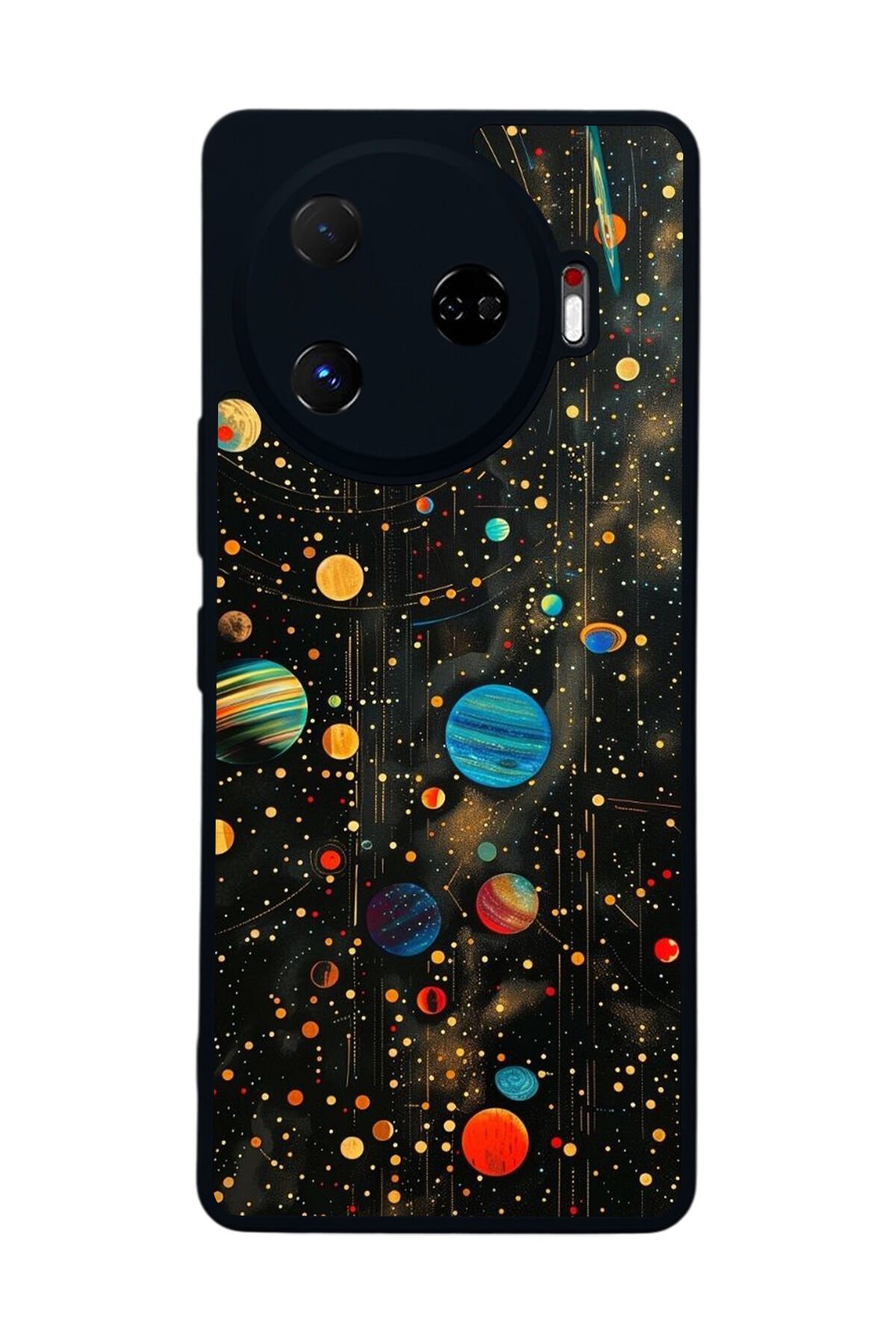 Tecno Camon 30 Pro Uyumlu Uzay Tasarımlı Glossy Premium Kılıf