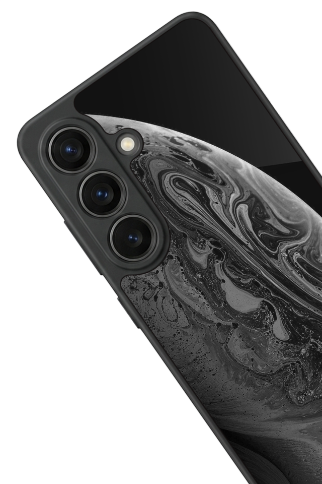 Samsung Galaxy S26 Uyumlu Ay Tasarımlı Glossy Premium Kılıf