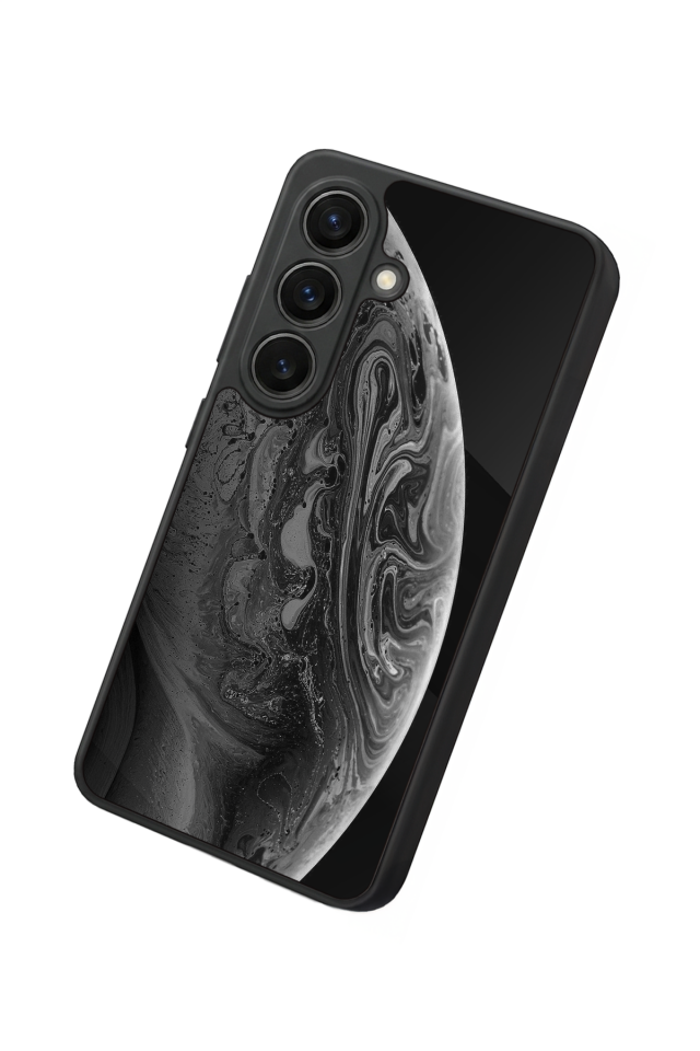 Samsung Galaxy S26 Uyumlu Ay Tasarımlı Glossy Premium Kılıf