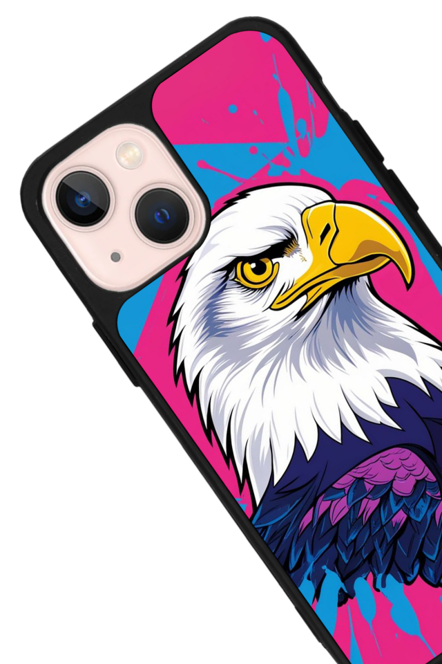 iPhone 15 Uyumlu Besiktas Tasarımlı Glossy Premium Kılıf