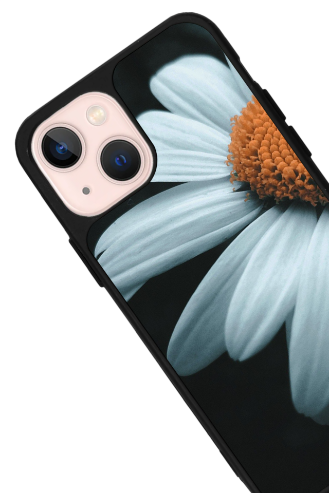 iPhone 15 Plus Uyumlu Cicek Tasarımlı Glossy Premium Kılıf