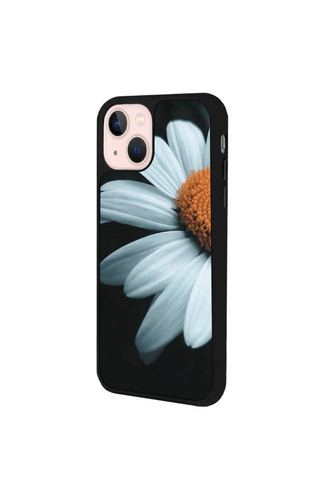 iPhone 15 Plus Uyumlu Cicek Tasarımlı Glossy Premium Kılıf