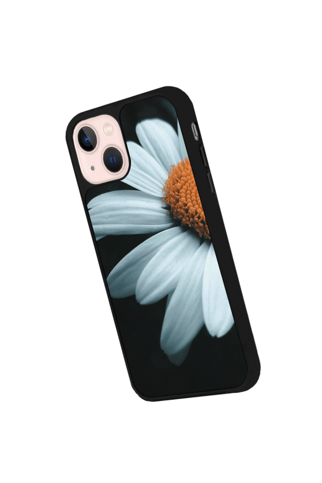 iPhone 15 Plus Uyumlu Cicek Tasarımlı Glossy Premium Kılıf