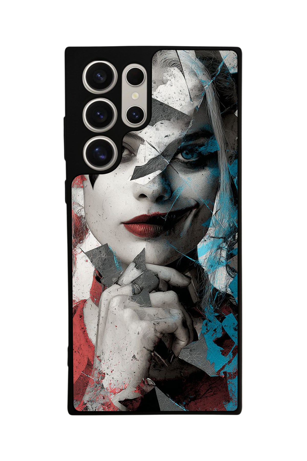 Samsung Galaxy S22 Ultra Uyumlu HarleyQueen Tasarımlı Glossy Premium Kılıf