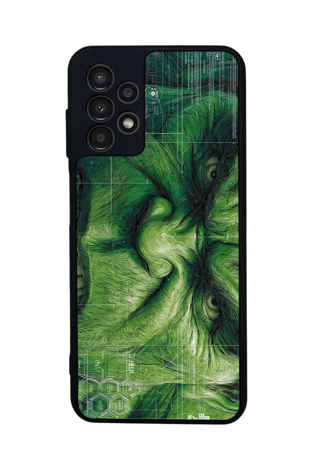 Samsung Galaxy A23 Uyumlu Hulk Tasarımlı Glossy Premium Kılıf
