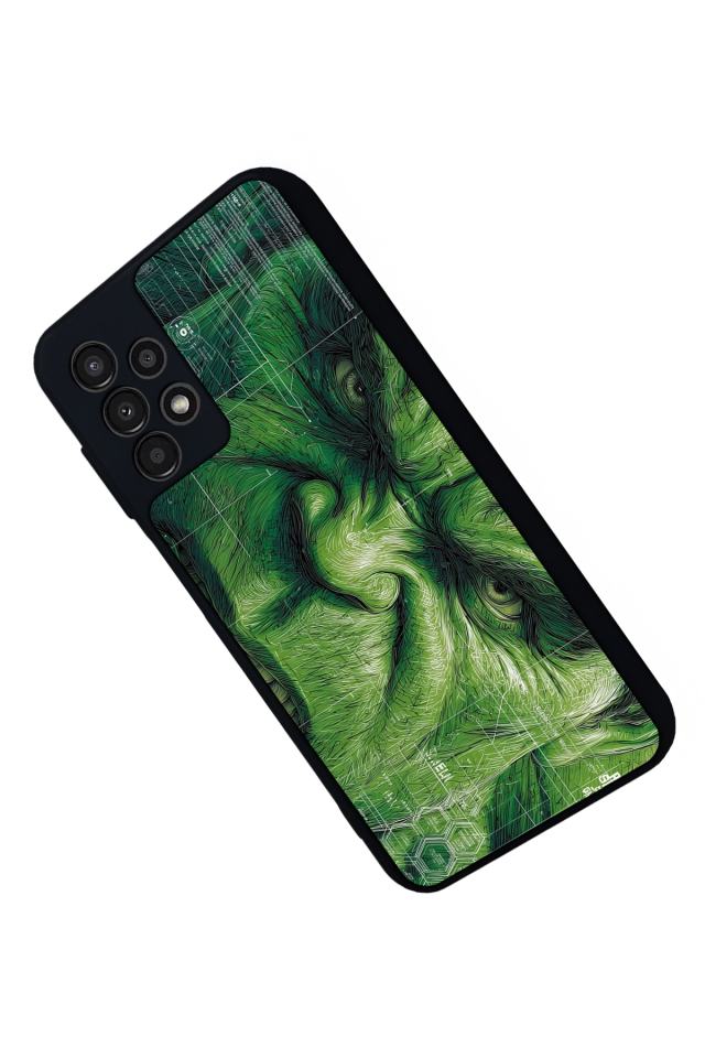 Samsung Galaxy A23 Uyumlu Hulk Tasarımlı Glossy Premium Kılıf