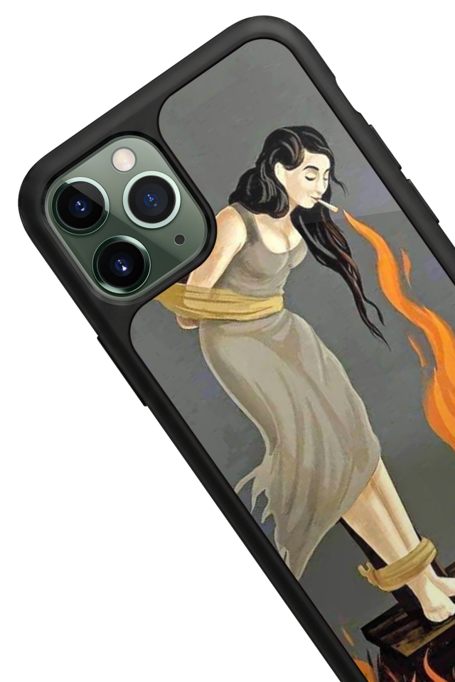 iPhone 11 Pro Uyumlu Kalp Love Tasarımlı Glossy Premium Kılıf