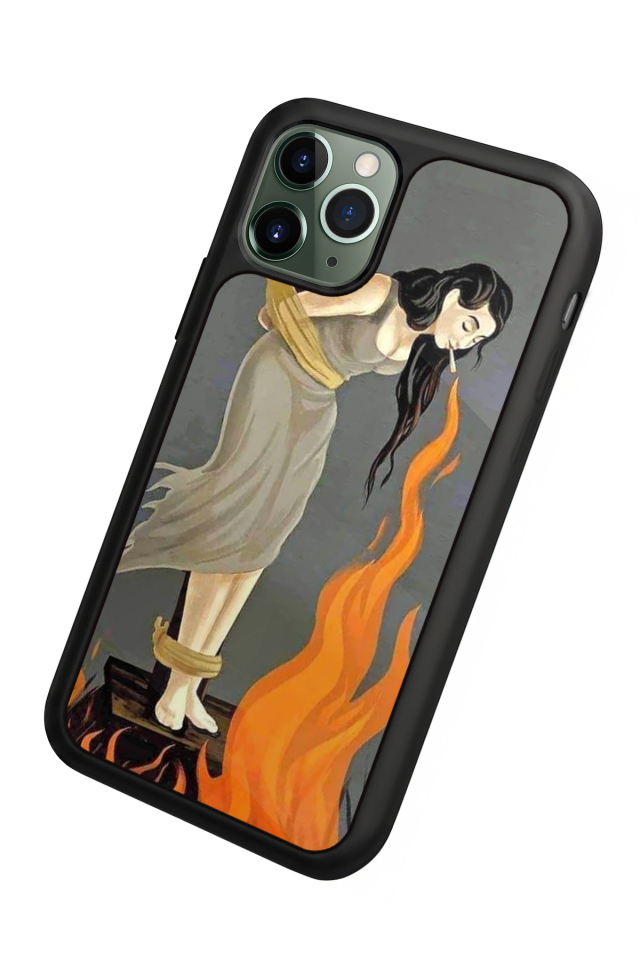 iPhone 11 Pro Uyumlu Kalp Love Tasarımlı Glossy Premium Kılıf