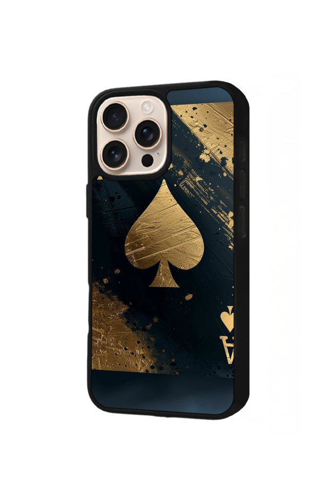 iPhone 15 Pro Max Uyumlu Kart Tasarımlı Glossy Premium Kılıf