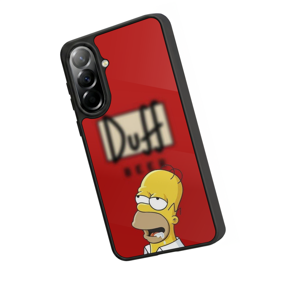 Samsung Galaxy A37 Uyumlu The Simpsons Tasarımlı Glossy Premium Kılıf