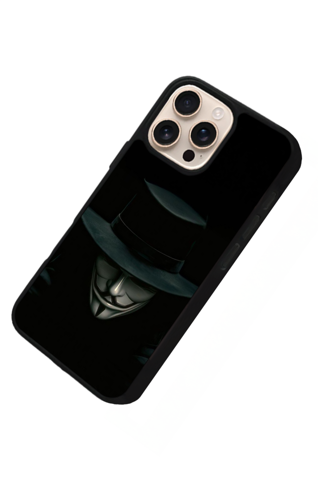 iPhone 14 Pro Max Uyumlu Vendetta Tasarımlı Glossy Premium Kılıf