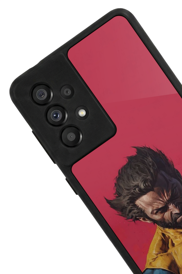 Samsung Galaxy A73 Uyumlu Wolverine Tasarımlı Glossy Premium Kılıf