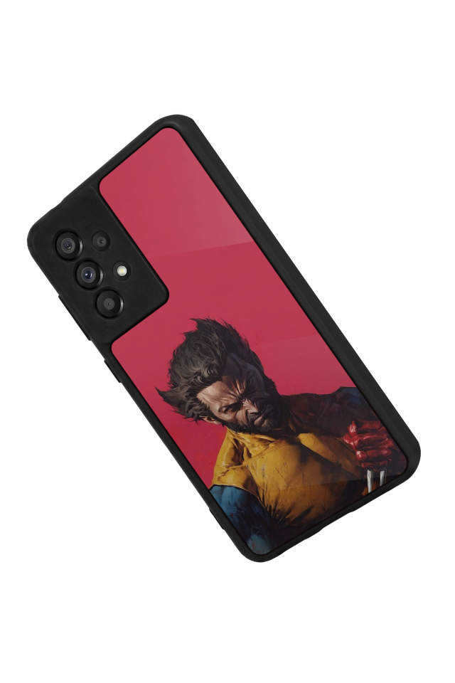 Samsung Galaxy A73 Uyumlu Wolverine Tasarımlı Glossy Premium Kılıf