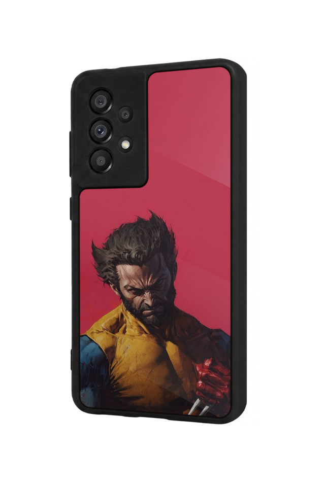 Samsung Galaxy A73 Uyumlu Wolverine Tasarımlı Glossy Premium Kılıf