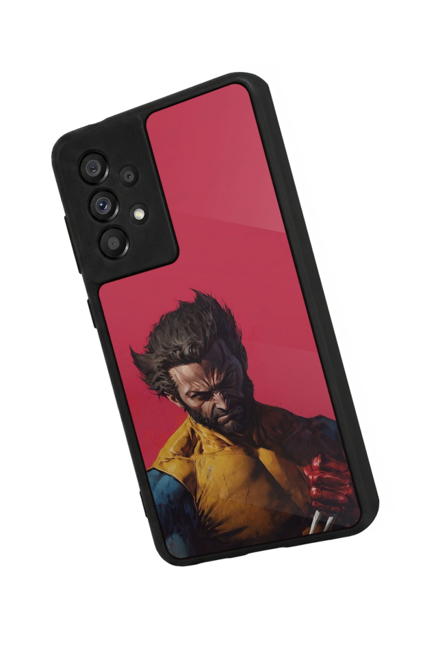 Samsung Galaxy A73 Uyumlu Wolverine Tasarımlı Glossy Premium Kılıf