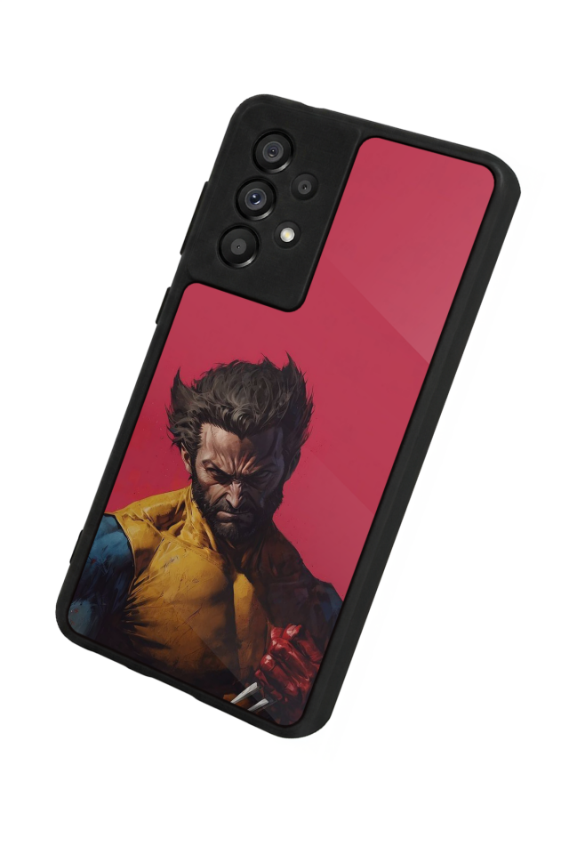 Samsung Galaxy A73 Uyumlu Wolverine Tasarımlı Glossy Premium Kılıf