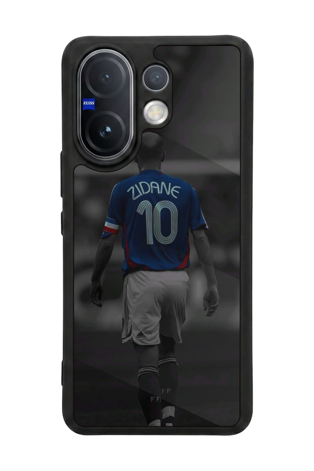 Vivo V60 Uyumlu Zidane Tasarımlı Glossy Premium Kılıf