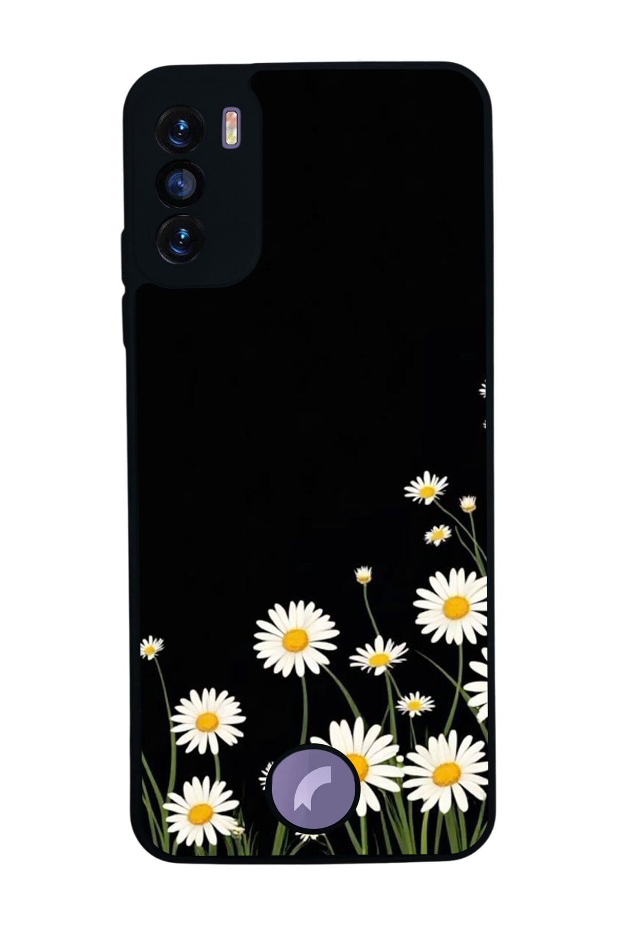 Reeder S19 Max Pro S Uyumlu Floral Tasarımlı Glossy Premium Kılıf