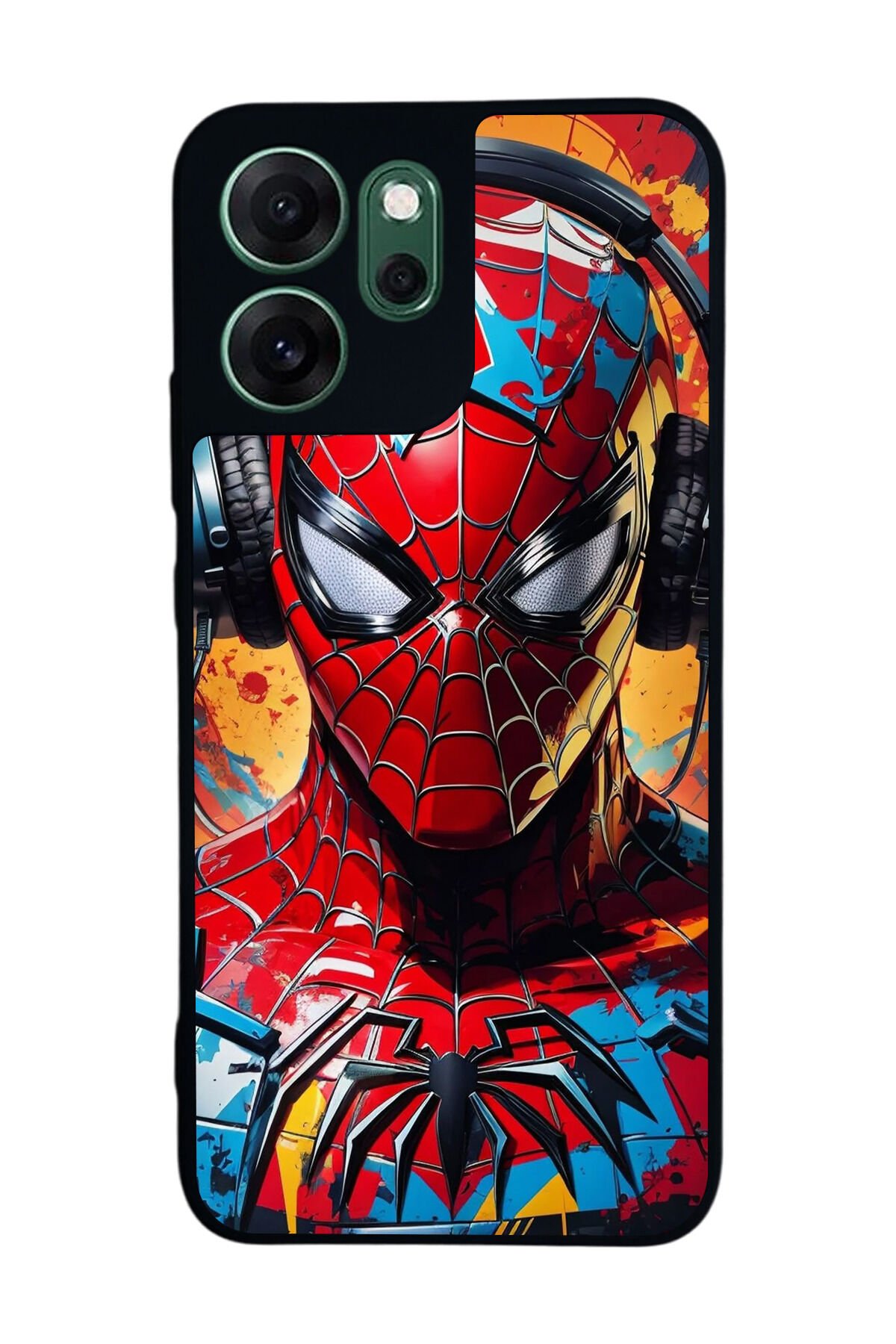 Oppo Reno 14F Uyumlu Spider Man ( Örümcek Adam ) Tasarımlı Glossy Premium Kılıf